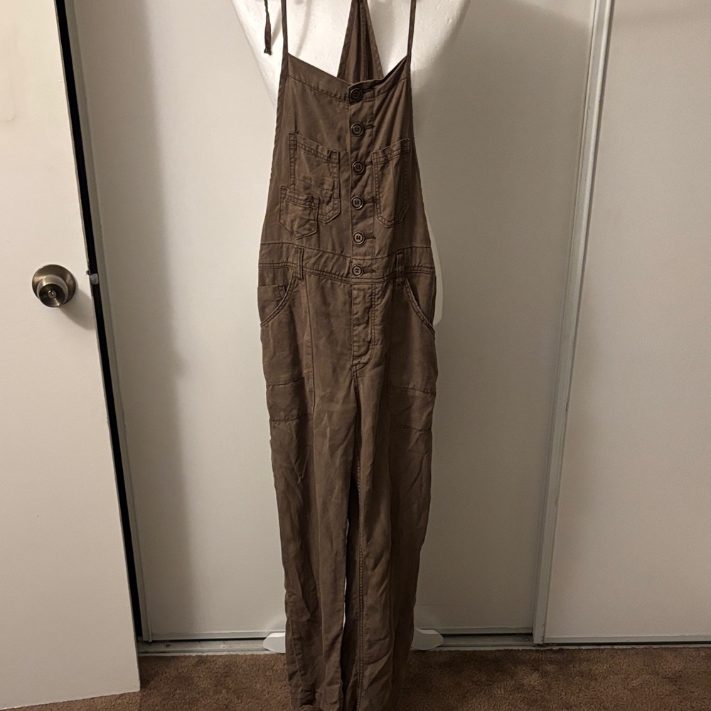 Pilcro Brown Jumpsuit